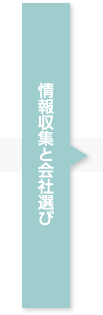 情報収集と会社選び